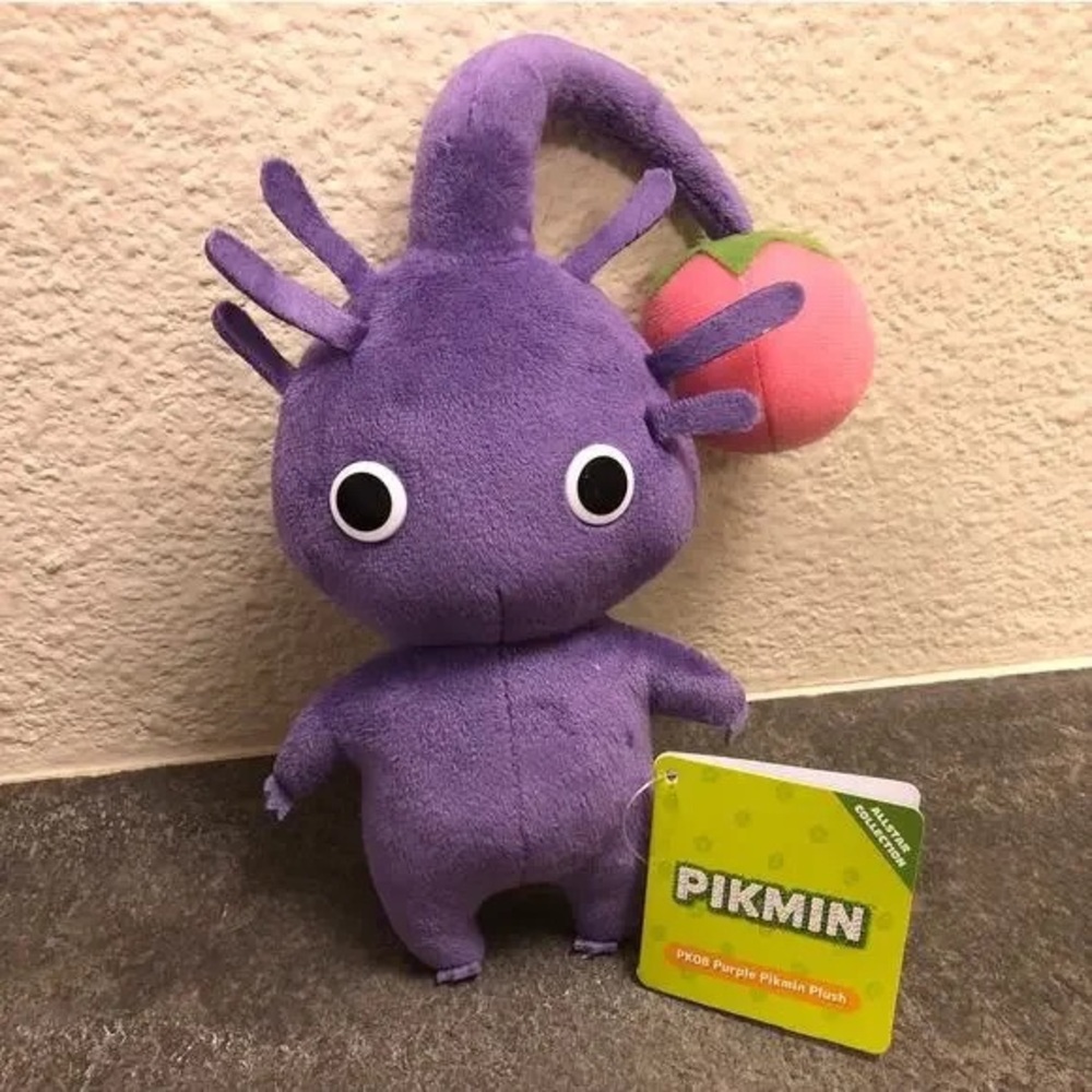 Purple Plush with Pink Fruit